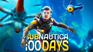 I Survived 100 Days in Subnautica and it was TERRIFYING [upl. by Kerrin]