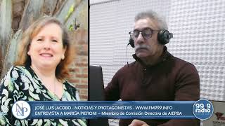 MARISA PIERONI EN NOTICIAS amp PROTAGONISTAS 03072024 [upl. by Aihsenod966]