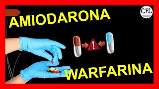 ⚠️AMIODARONA y WARFARINA⚠️  INTERACCION FARMACOLOGICA 😲 INFORMACION COMPLETA☑️ [upl. by Enitsirk]