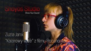 Kolorowy wiatr  Zuzia Janik piosenka z filmu Pocahontas [upl. by Mcripley457]