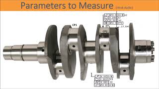 CRANKSHAFT CMM PROGRAMMING [upl. by Kalila]