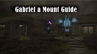 FFXIV Gabriel a Mount Guide [upl. by Ynahpit955]