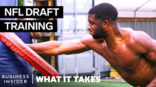 How Football Players Train To Make It In the NFL  What It Takes [upl. by Fritzie498]