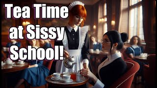 ASMR Tea Time At Sissy and Feminization School  FLR CD TG M2F [upl. by Paulo]