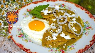 Chilaquiles Verdes y Tips Para que No se Amargue la Salsa [upl. by Yllop966]