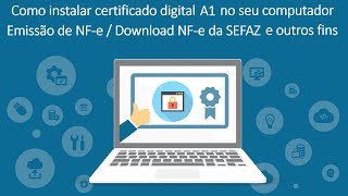 Como Instalar o Certificado Digital A1 no seu computador [upl. by Long]