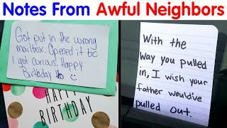 Hilariously Bad Notes And Texts From Awful Neighbors [upl. by Ordnagela]