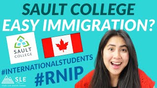 SAULT COLLEGE International students in Canada  Programs  RNIP  Scholarships  Study in Canada [upl. by Nilyac]