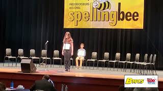 2024 Fredericksburg Regional Spelling Bee [upl. by Amabelle916]