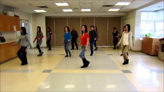 Somebody I used to know  line dance dance amp walk through [upl. by Elna]