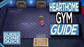 Pokemon Brilliant Diamond And Shining Pearl Hearthome City Gym Guide [upl. by Nihhi979]