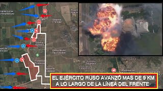 ¡¡DERROTA TOTAL EJÉRCITO RUSO ARREBATA MAS DE 95 KILÓMETROS A LAS TROPAS UCRANIANAS EN 4 SECTORES [upl. by Atalante]