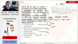 PREGUNTAS ENAM DE ARRITMIAS PRIMERA PARTE  CARDIOLOGÍA  VILLAMEDIC [upl. by Neehsar]