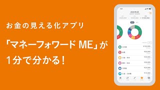 【公式】お金の見える化アプリ「マネーフォワード ME」紹介動画 [upl. by Nnayr]