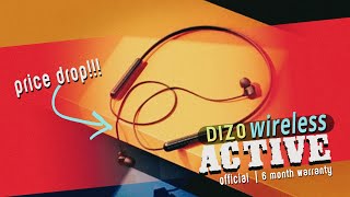 DIZO Wireless Active Bluetooth Neckband Earphone  price drop [upl. by Stier]