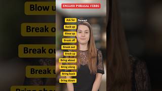 ENGLISH PHRASAL VERBS  Common Phrasal Verbs You Need to Know shorts [upl. by Bicknell134]