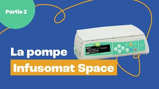 La pompe Infusomat Space  réglage et mode de perfusion [upl. by Ada]