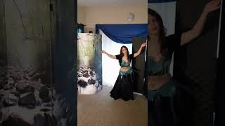 Virtual Performance to Live Arabic Music  Mawood  Belly Dance Improv [upl. by Aizirtap115]