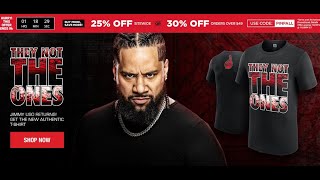 Latest Update of WWE Shops wwewrestler merchant [upl. by Eelra347]