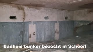 Badhuis bunker bezocht in Schoorl [upl. by Cedric]