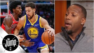 Tracy McGrady Klay Thompson could have scored 80 vs Bulls  The Jump [upl. by Analed]