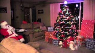 Santas Visit to the Fortin house 2011  HD 1080p Video Sharing [upl. by Amled]