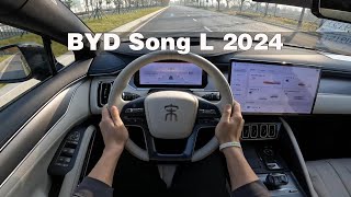 BYD Song L 2024 313 HP – Visual Review amp First Driving Impressions [upl. by Alvina]