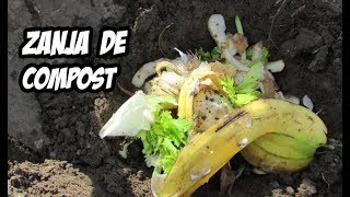 Como NUTRIR LA TIERRA con una Zanja de Compost 💩  La Huerta de Ivan [upl. by Cowen]