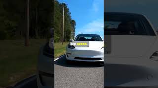 Tesla vs Gasoline Car  Drag Race Challenge viralvideo tesla electrical [upl. by Orest]