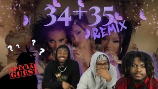 Ariana Grande  3435 Remix feat Doja Cat and Megan Thee Stallion Official Video REACTION [upl. by Aroz]