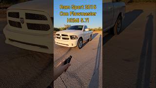 Ram Sport 2016 Flowmaster exahust motor HEMI shorts [upl. by Tsirhc]