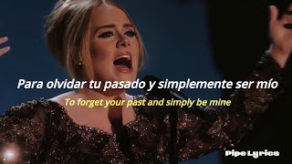 One And Only  Adele  Traducida al Español  Lyrics [upl. by Nollie579]