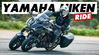 Riding The New 2023 Yamaha Niken GT Epic 3Wheeler [upl. by Loggia336]