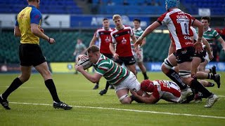 Henri Lavin  Leicester Tigers Yorkshire Carnegie and Loughborough University  Rugby Highlights [upl. by Agbogla]