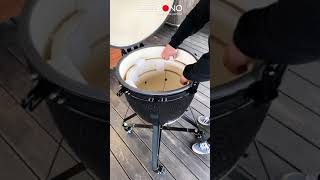 Kamado BONO Grande unboxing and assembling [upl. by Northington]