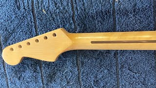 Cheapest strat neck on eBay [upl. by Sension]