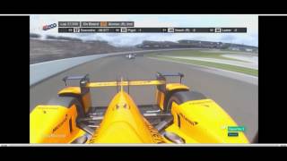 Fernando Alonso Leader after 37 laps Indy 500 [upl. by Prevot]