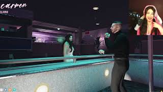 Carmella runs into Ramee at the VU and they get back Together  Nopixel 40  GTA  CG [upl. by Pillihp]