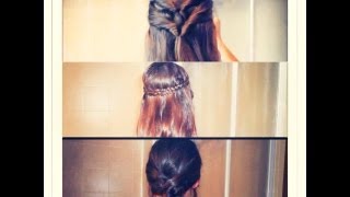 Hairstyle 3 modele flokesh te thjesht per cdo rast [upl. by Odicalp215]