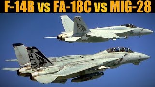 F14B Tomcat Dogfight Testing F14 vs F18 vs J11A vs F15  DCS WORLD [upl. by Olmstead]