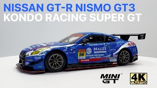 Mini GT 486 164  Nissan GTR NISMO GT3  Kondo Racing  Super GT 2022 Series [upl. by Os]