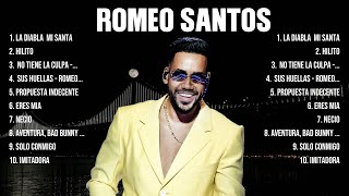 Romeo Santos  Românticas Álbum Completo 10 Grandes Sucessos [upl. by Jegar942]