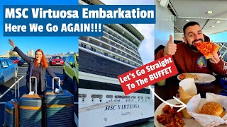 MSC Virtuosa Embarkation Day  2nd Time On This Ship amp Showing You The Embarkation Process [upl. by Purpura]