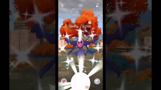 Getting Lucky With✨️Shiny Darkrai Raid in pokemongo [upl. by Renata]