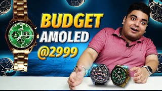 LUXURY AMOLED Smartwatch 2999 With Premium Features  Fire Boltt Moonwatch [upl. by Aldora]