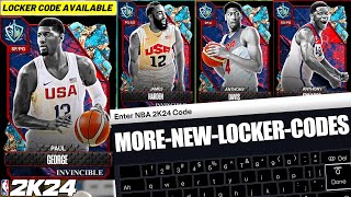 Hurry and Use the New Locker Codes for ANY Guaranteed Free Invincible NBA 2K24 MyTeam [upl. by Woodie546]