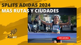 Splits adidas 2024 más rutas y ciudades [upl. by Denna]