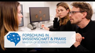 Master Psychologie mit Schwerpunkt Forschung [upl. by Alana]