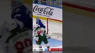 Kaprizov Eriksson Ek and Boldy score for the Wild to beat Tampa Bay 42 NHL [upl. by Suter]