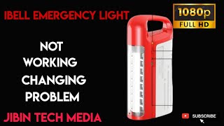 ibell emergency light not working charging repair [upl. by Alick177]